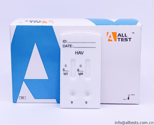 Good price Casete rápido combinado de la prueba de AccurateHAV IgG/IgM (suero/plasma) un paso con alta especificidad en línea