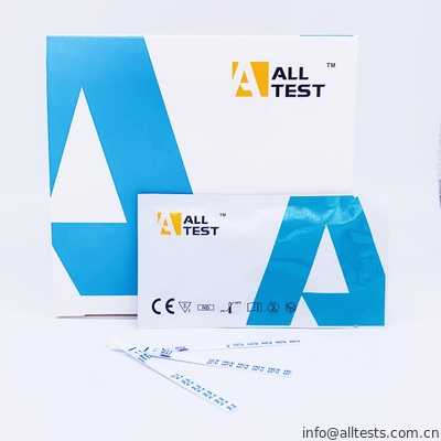 Good price Strep exacto una esponja conveniente de la garganta de los equipos de la tira de prueba del Rapid (línea de control en azul) con CE en línea
