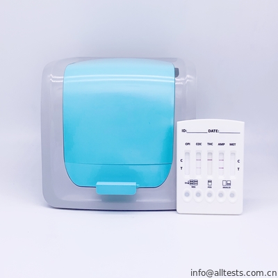 Good price Lector rápido de la prueba del casete uno del paso de la Multi-droga del uso fácil rápido conveniente flúido oral de la prueba con CE en línea