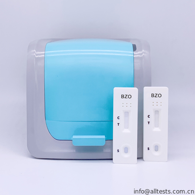 Good price Alto casete rápido del lector de los equipos de prueba de diagnóstico de las benzodiacepinas de la sensibilidad (BZO) en orina humana con el certificado del Ce en línea