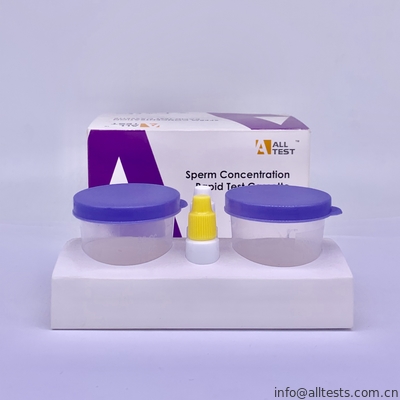 Good price Equipos de prueba calificados de la prueba de la concentración de la esperma de la certificación de OTC del hogar rápido del casete en línea