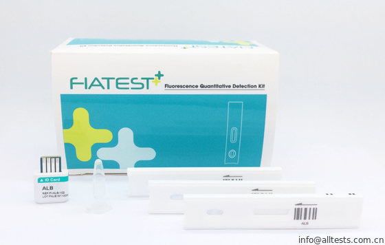 Good price Uso de alta calidad de la prueba de Microalbumin por el analizador del immunoensayo de la fluorescencia de Fiatest en la sangre entera humana /serum /plasma en línea