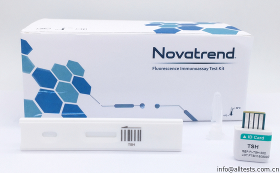 Good price Uso hyroid-estimulante conveniente de la prueba de la hormona (TSH) por el analizador del immunoensayo de la fluorescencia de Novatrend en el suero /plasma en línea