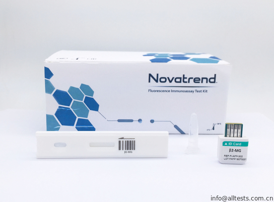 Good price uso de la prueba del microglobul β2 con la sangre entera humana /serum /plasma por el analizador del immunoensayo de la fluorescencia de Novatrend en línea