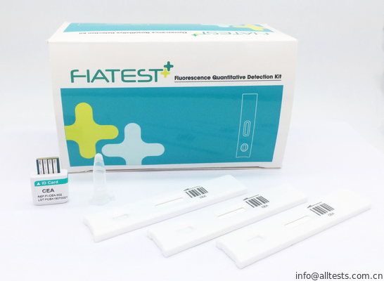 Good price El uso fácil del antígeno de la prueba carcinoembrionaria conveniente de (CEA) por Fiatest VA suero /Plasma del analizador del immunoensayo de la fluorescencia en línea