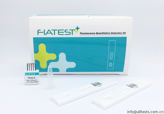 Good price El alto uso del equipo de la prueba de Streptococcus pyogenes de la sensibilidad por Fiatest VA analizador del immunoensayo de la fluorescencia en esponja humana en línea