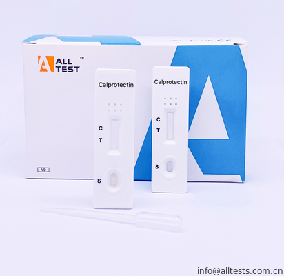 Good price Casete rápido de la prueba de AllTest Calprotectin en el espécimen humano de las heces, 10T/equipo en línea