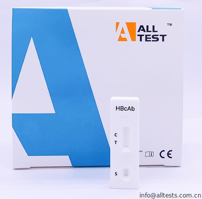 Good price Equipos rápidos de la prueba de HBcAb de ISO13485/del CE para detectar el anticuerpo de la base de la hepatitis B (HBcAb) en suero o plasma en línea