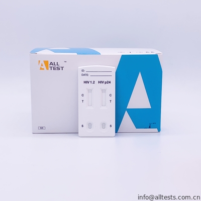 Good price Un VIH 1,2 del paso y casete rápido combinado de la prueba P24 (sangre entera/suero/plasma) en línea