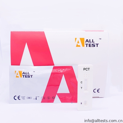 Good price Equipos bacterianos rápidos de la prueba para la detección cualitativa de Procalcitonin en línea
