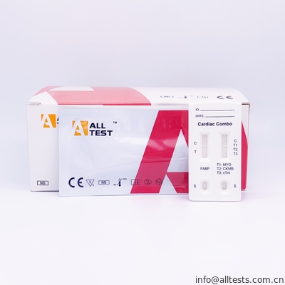 Good price Prueba de diagnóstico rápida H - FABP y mioglobina/CK - MB/troponina I combinado en línea