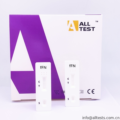 Good price Equipos rápidos fetales de la prueba de la gripe de los equipos de prueba de diagnóstico del fibronection del CE en casa profesionales en línea
