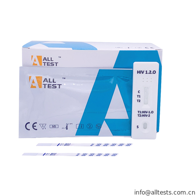 Good price Casete rápido conveniente de la prueba del VIH 1.2.O de AllTest en línea