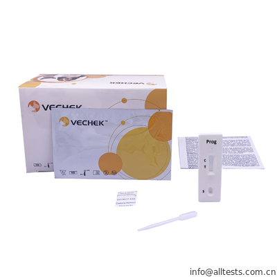 Good price Casete rápido de la prueba del embarazo del ganado (plasma/suero/leche) una tira de prueba de embarazo del paso, prueba de embarazo de HCG en línea