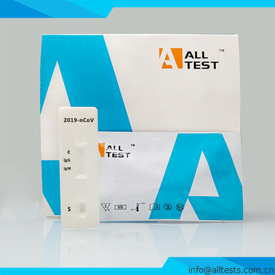 Good price prueba rápida de 2019-nCoV IgG/IgM con la muestra de sangre entera/de suero/de plasma con la marca del CE en línea
