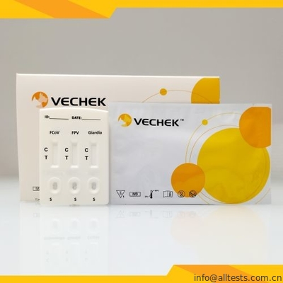 Good price FCoV + FPV + espécimen rápido combinado de las heces de la prueba del antígeno de Lamblia del Giardia en línea
